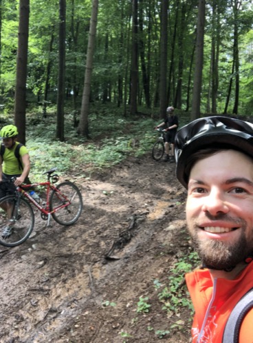 Cycling in the mud